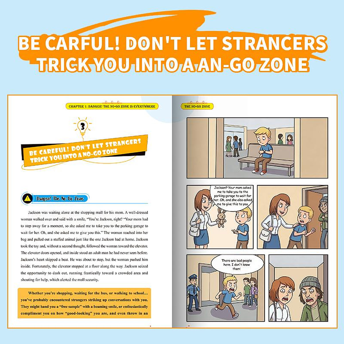 The No-Go Zone Kids Safety Book